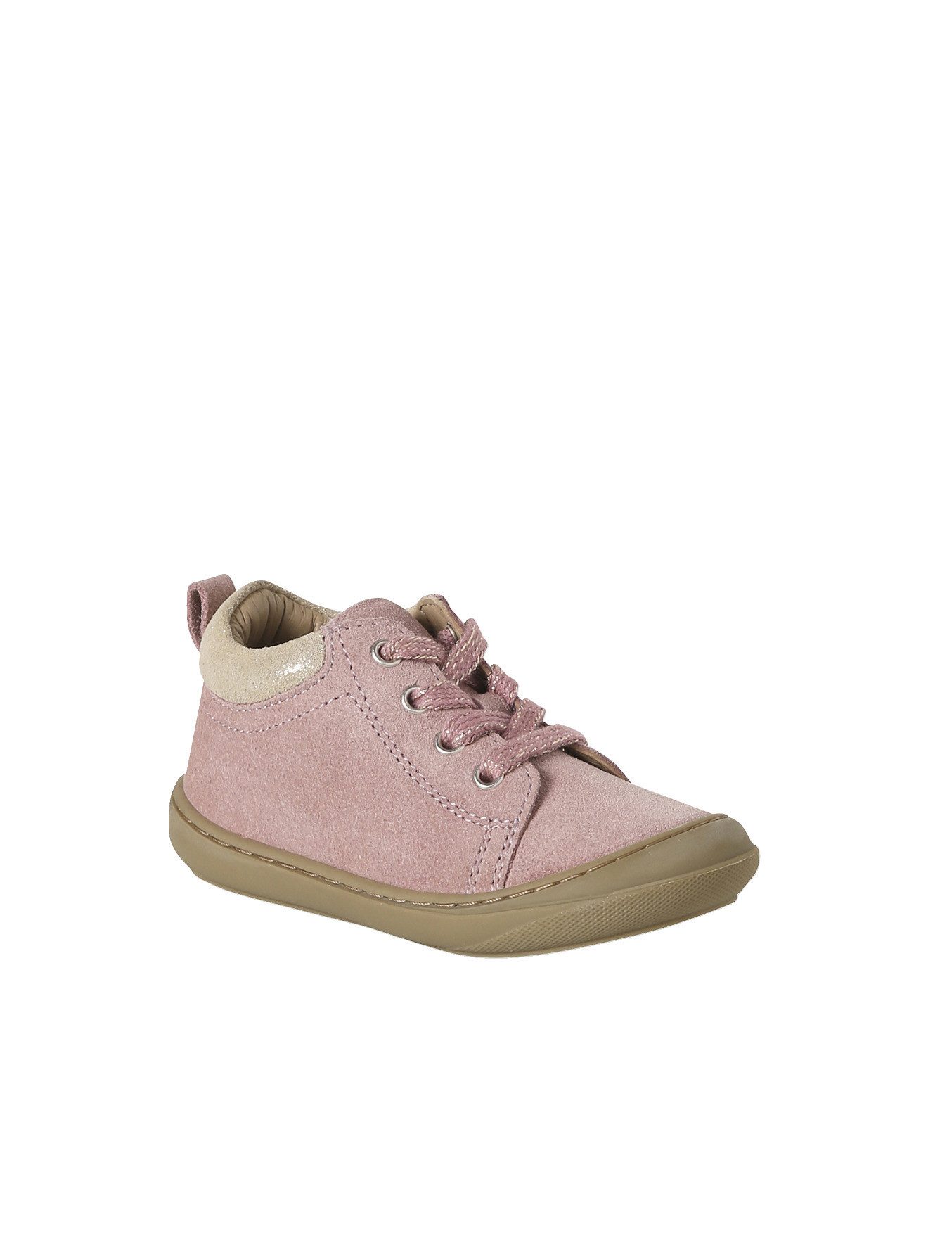 vertbaudet Baby Lauflernboots aus weichem Leder mit Schnürung Lauflernschuh – Bild 2 von 5