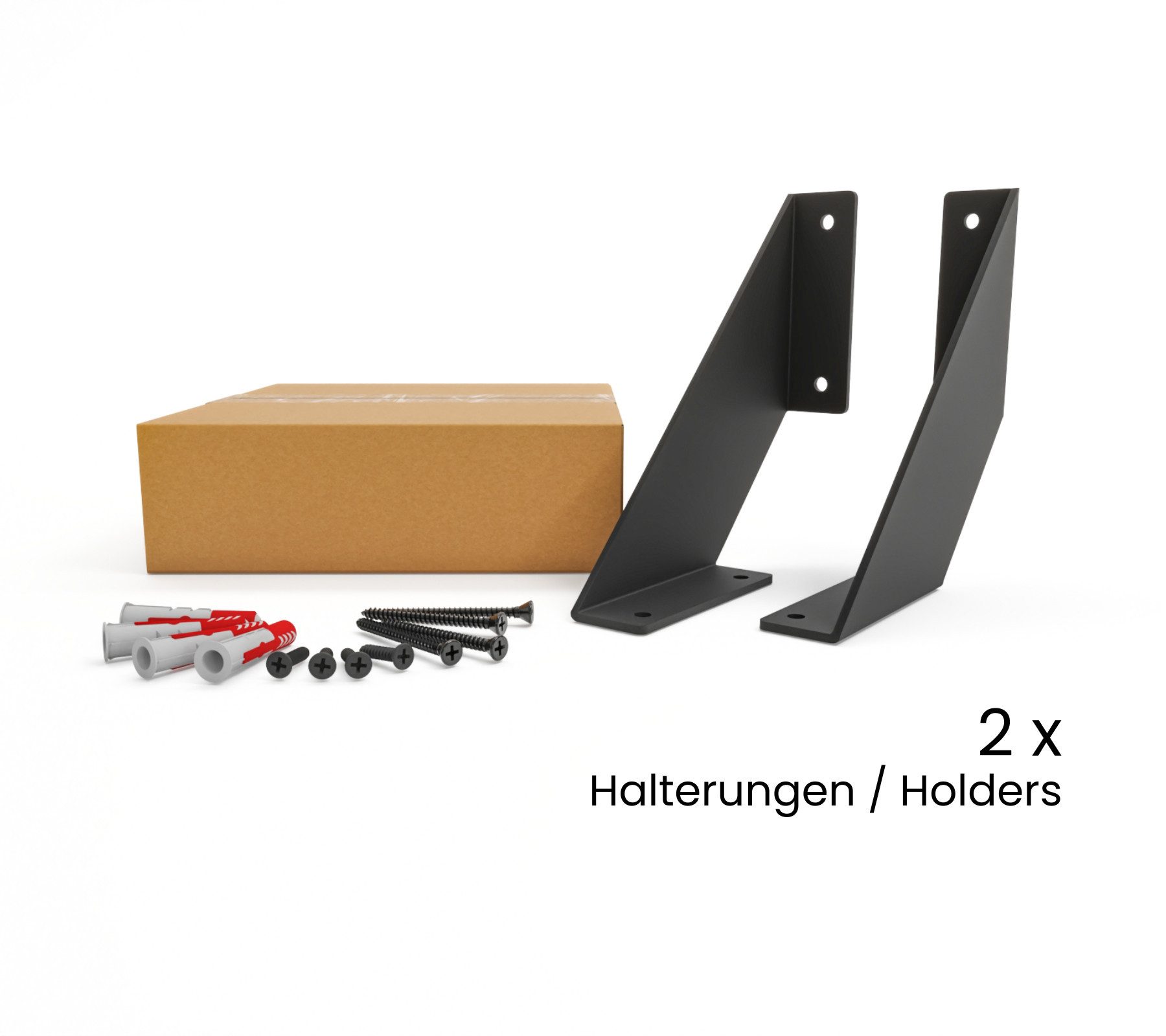 HEVVA Wandregalhalter 2x Regalhalter 10/15/20/25 cm - LICHTENBERG - Regaltr günstig online kaufen