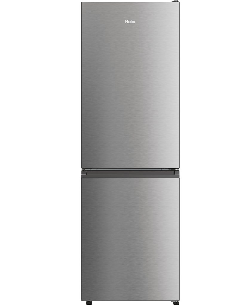 Haier Kühlschrank Edelstahlfront Inox HDW1618DNPK, 185 cm hoch, 59,5 cm breit, Total No Frost Air Surround, hOn App Künstliche Intelligenz