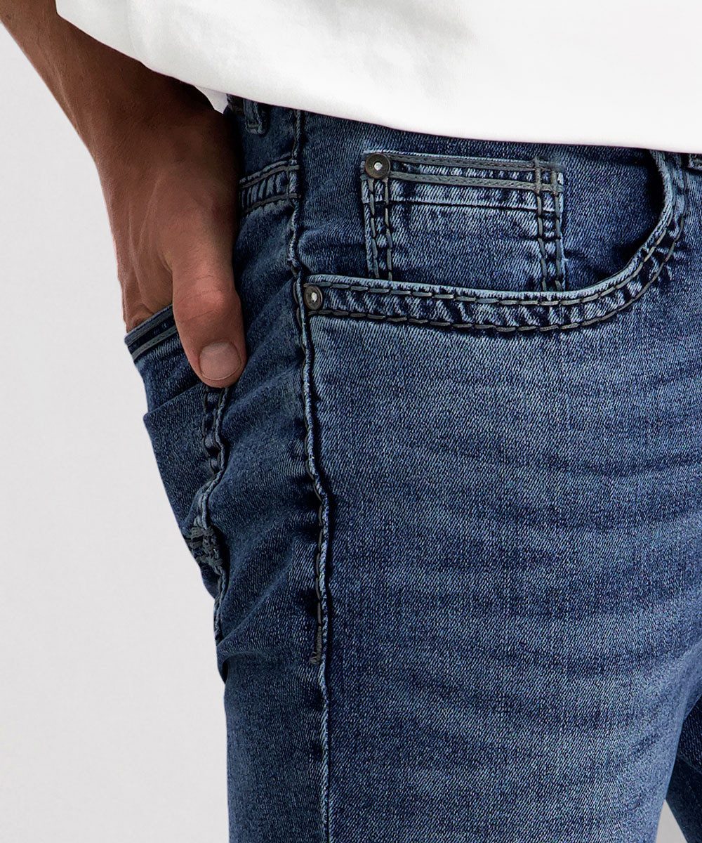 Pioneer Authentic Jeans 5-Pocket-Jeans RANDO - Regular Fit, Handcrafted mit dicken Nähten – Bild 4 von 5