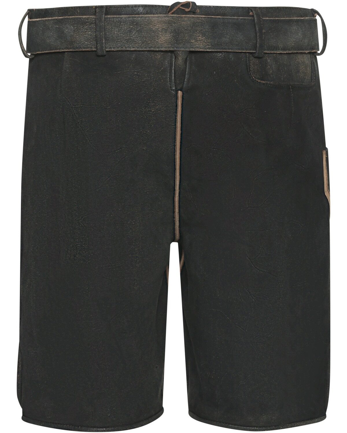 Luis Steindl Trachtenlederhose Kurze Lederhose mit Stickerei