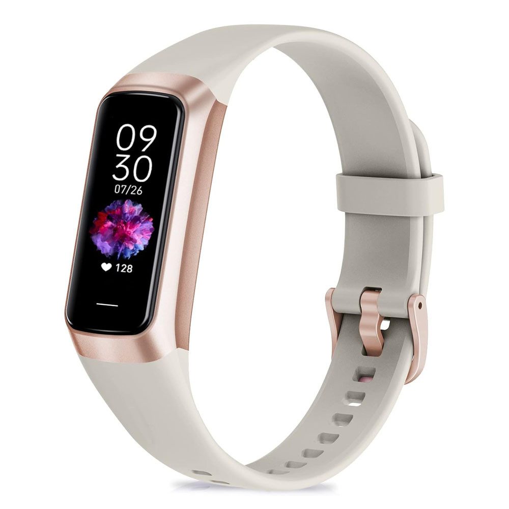 AFKSMILE Fitness Tracker Smartwatch Herren Damen, Wasserdicht Fitnessuhr Smartwatch, Aktivitätstracker mit 24h Herzfrequenz, Schlaf, Blutdruck Monitor