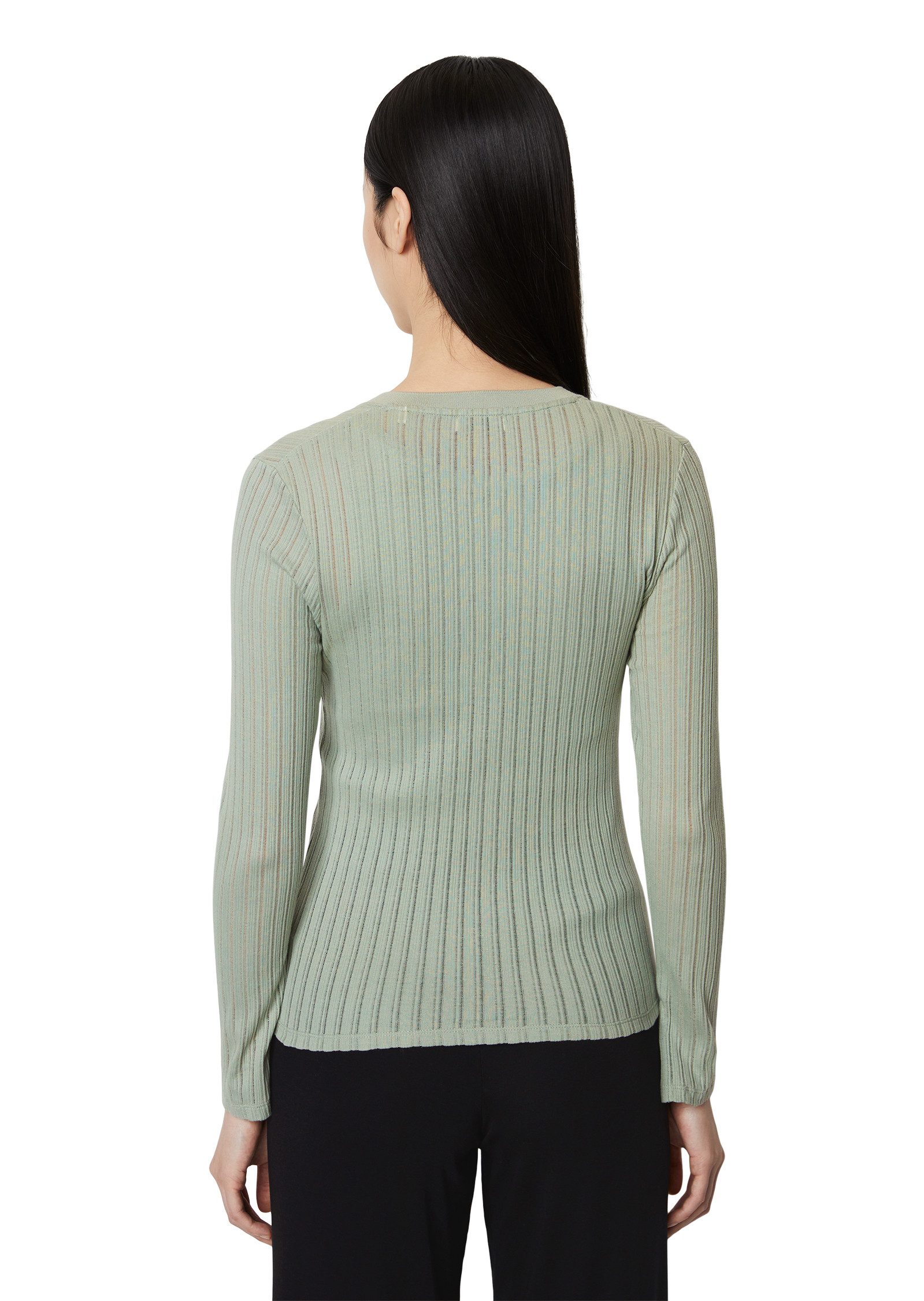 Marc O'Polo Strickjacke Pointelle-Cardigan regular, leicht günstig online kaufen