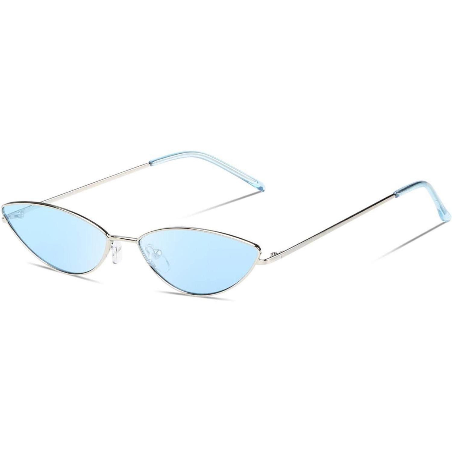 LuxusKollektion Retrosonnenbrille Sonnenbrille Damen retro polarisiert UV400 Schutz Metallrahmen (1-St)