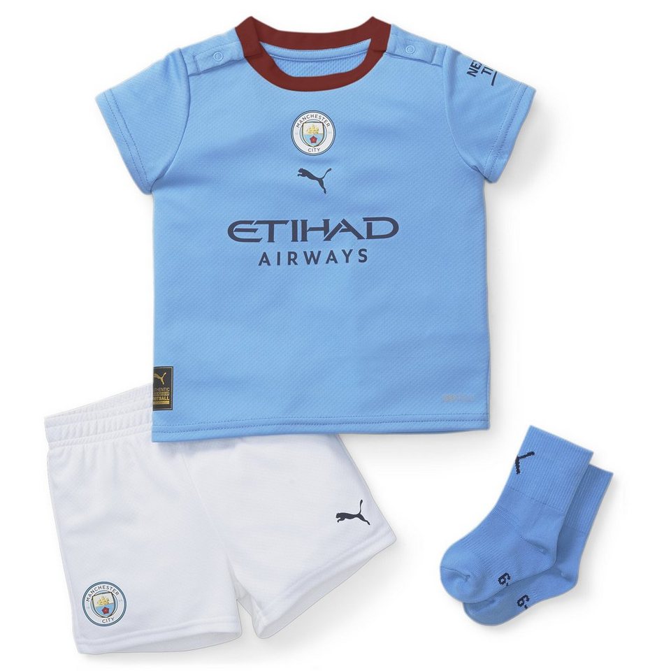 PUMA Trainingsanzug Manchester City F.C. 22/23 Heimspiel-Set für Babys