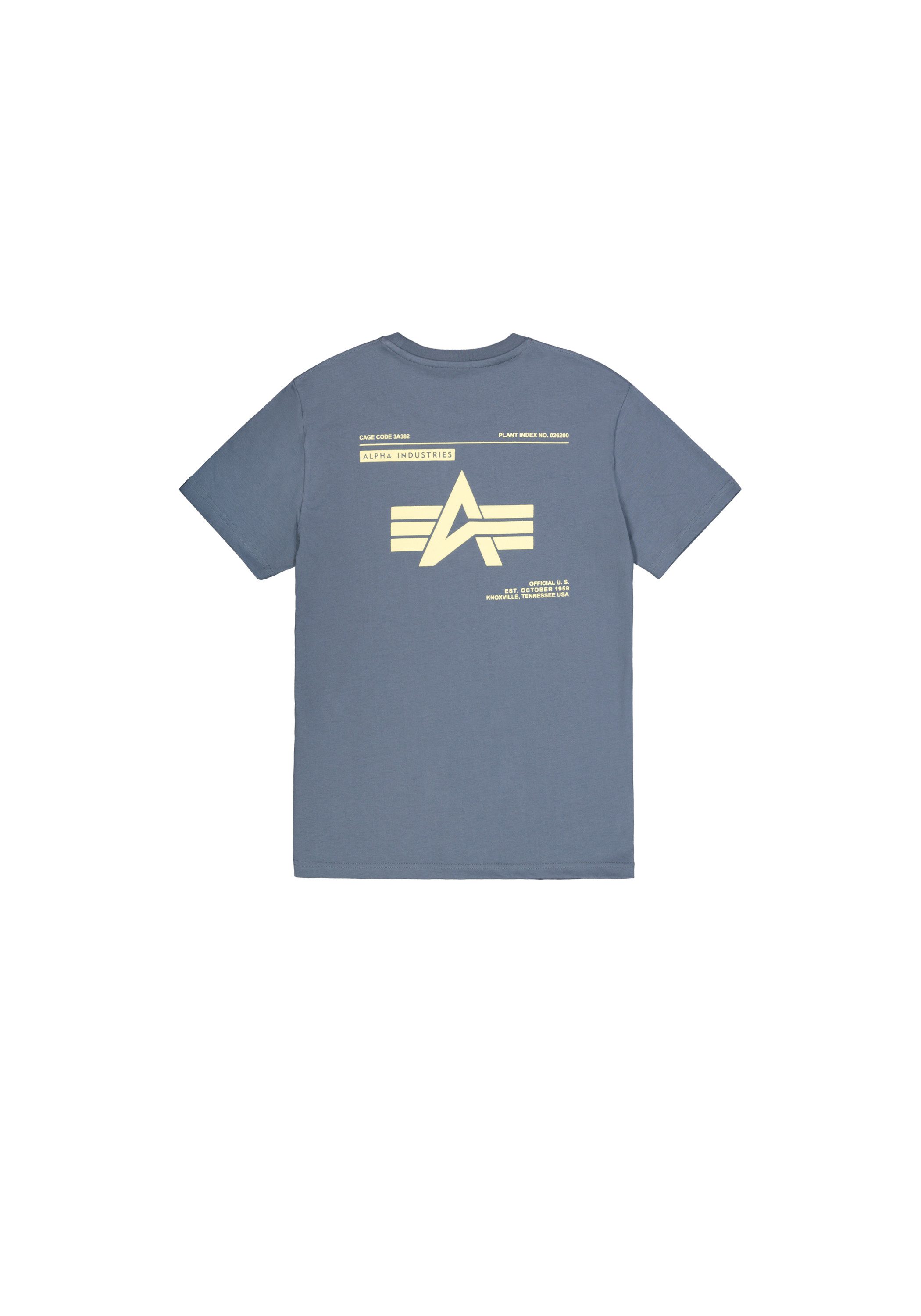 Alpha Industries T-Shirt Label Backprint T-Shirt – Bild 5 von 5