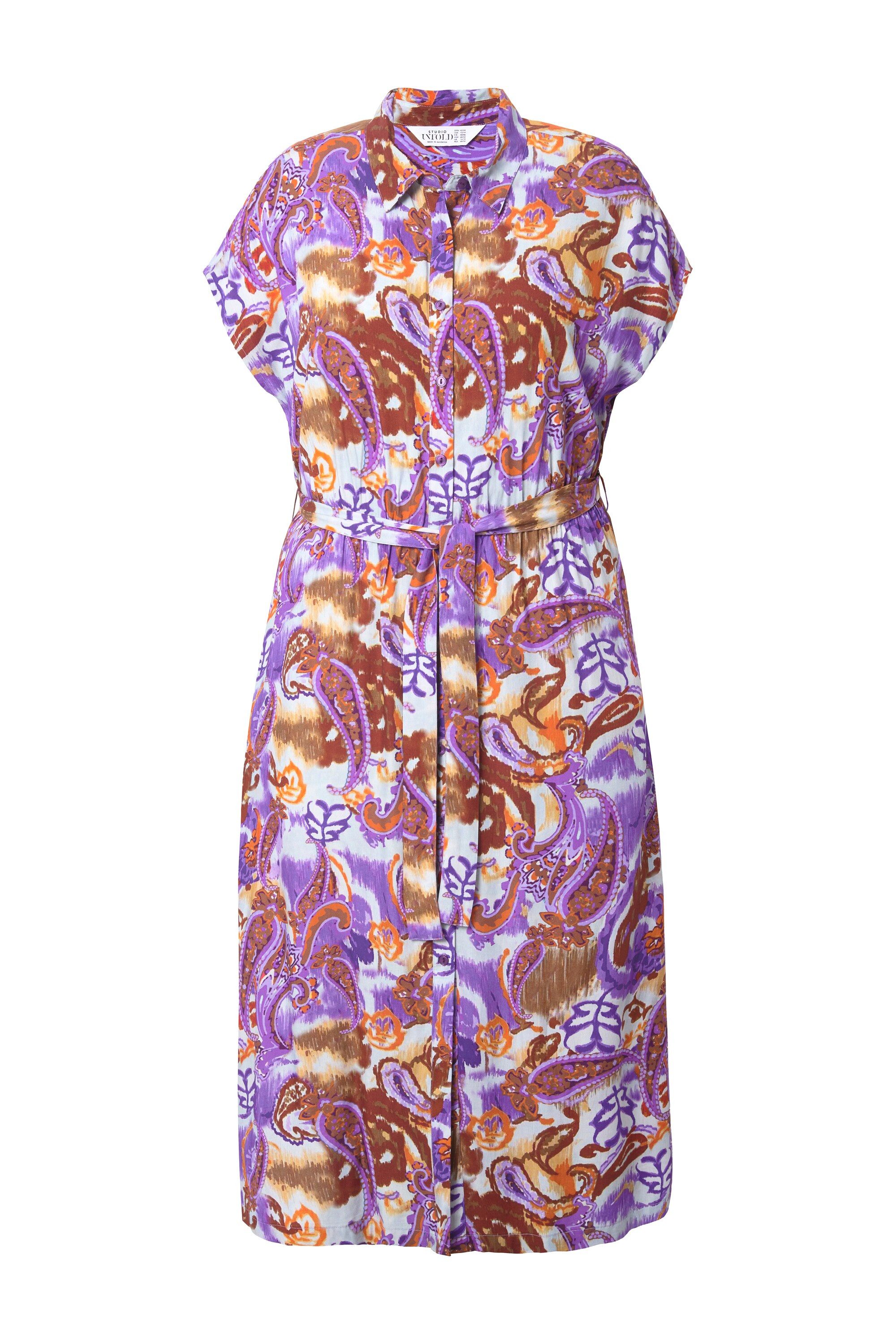 Studio Untold Jerseykleid Maxikleid oversized Paisley-Print günstig online kaufen