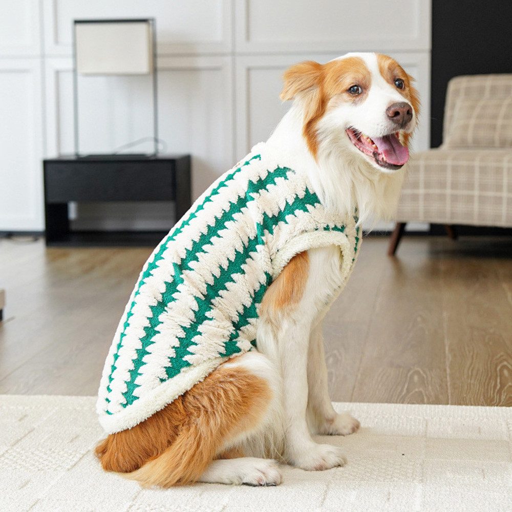 Jumpeak Hundemantel Hundemantel,Hundepullover,Hundemantel Winter,Hundemantel mit Geschirr, Hundemantel für kleine Hunde,Hundemantel grosse Hunde,Weihnachten Hund