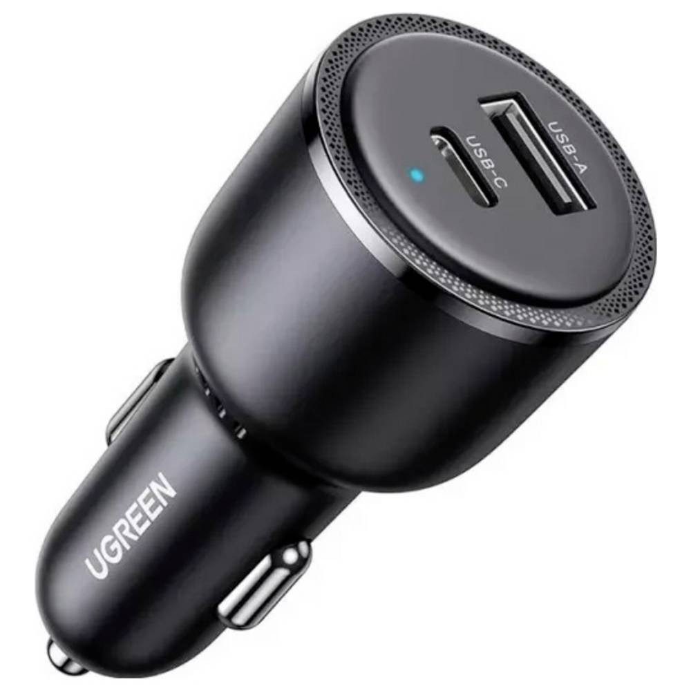 UGREEN EC701 63W Car Charger 1A1C KFZ-Ladestation 63 W Schwarz 35023 USB-Ladegerät
