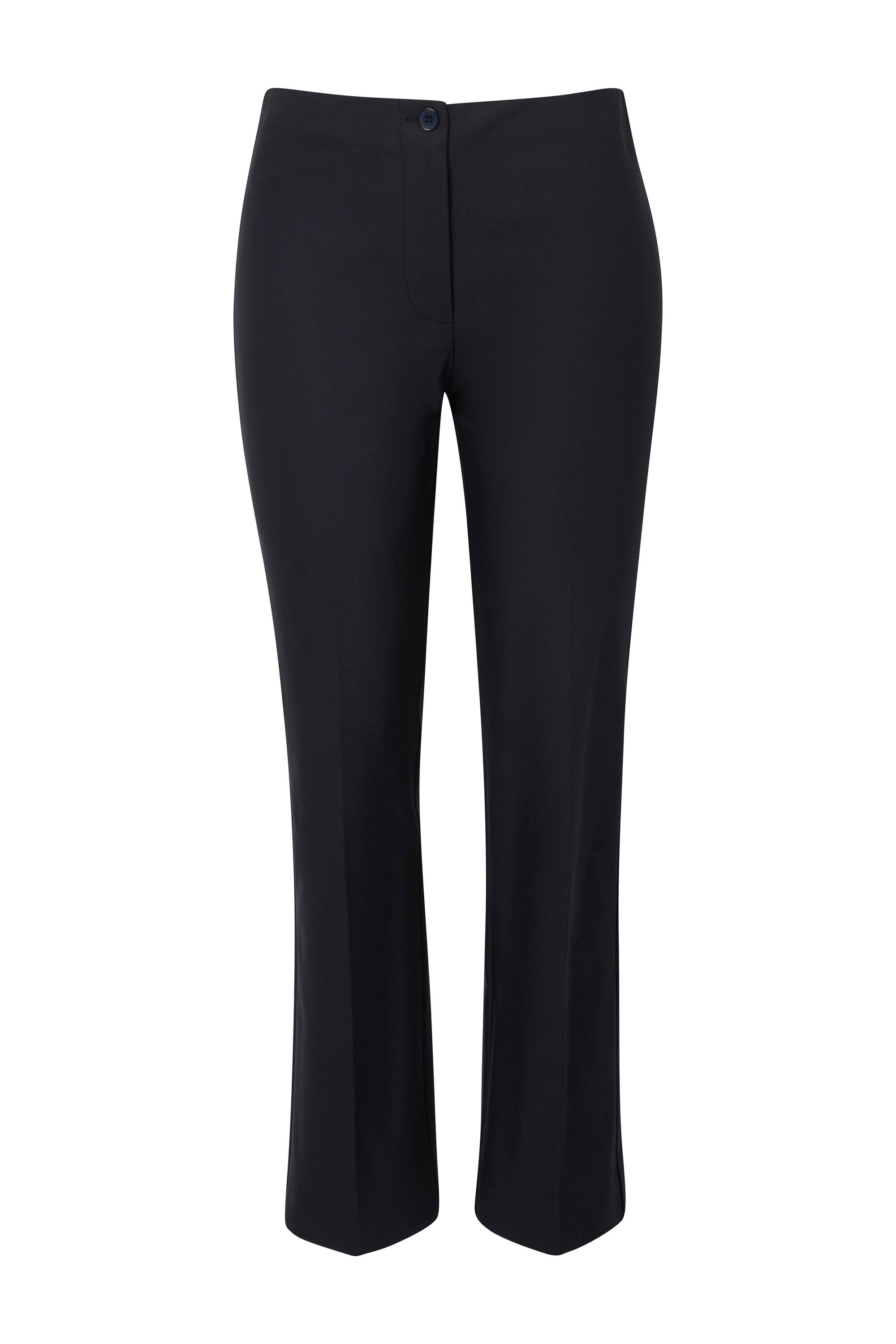 Ulla Popken Funktionshose Hose Rose gerades Bein Komfortbund Stretch günstig online kaufen