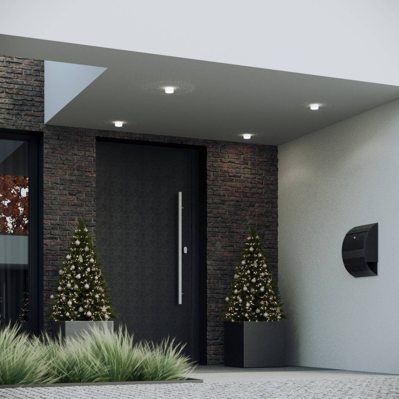 Bravios Briefkasten Briefkasten Sunshine Rost