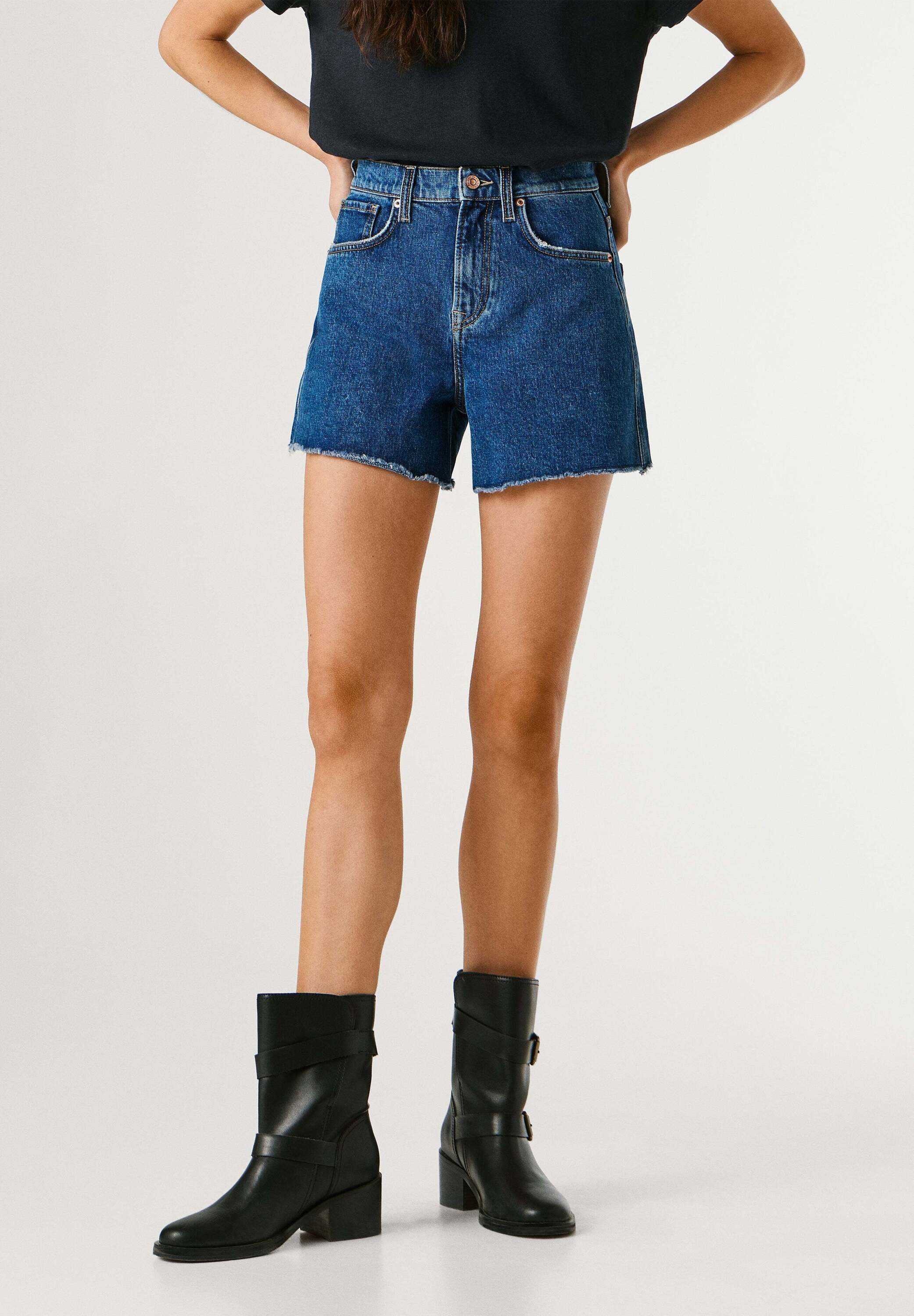 Pepe Jeans Shorts denim shorts A-LINE SHORT HW RACHEL