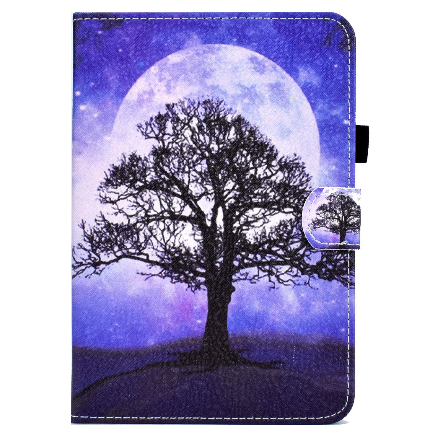 trends for living Tablet-Hülle Schutzhülle Cover Etui Hülle Case Tasche Für iPad Leder Schnalle
