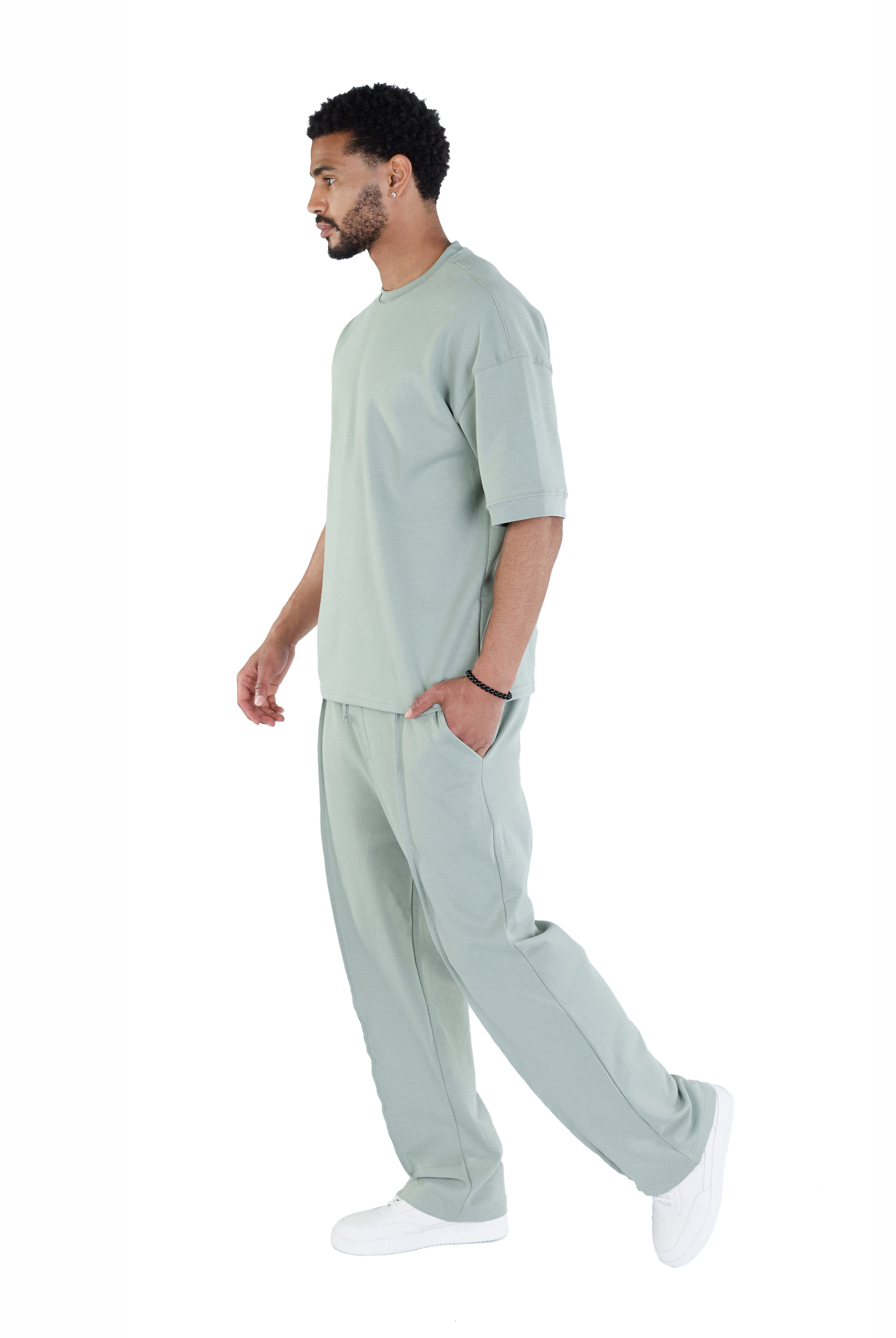 Denim Distriqt Freizeitanzug Lässiger Oversized 2 günstig online kaufen