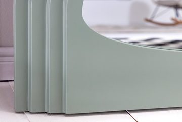 riess-ambiente Wandspiegel WAVE 160cm salbeigrün (Einzelartikel, 1-St), Flur · Kunststoff · Rahmen · Rundbogen · Ganzkörper · Groß · Modern