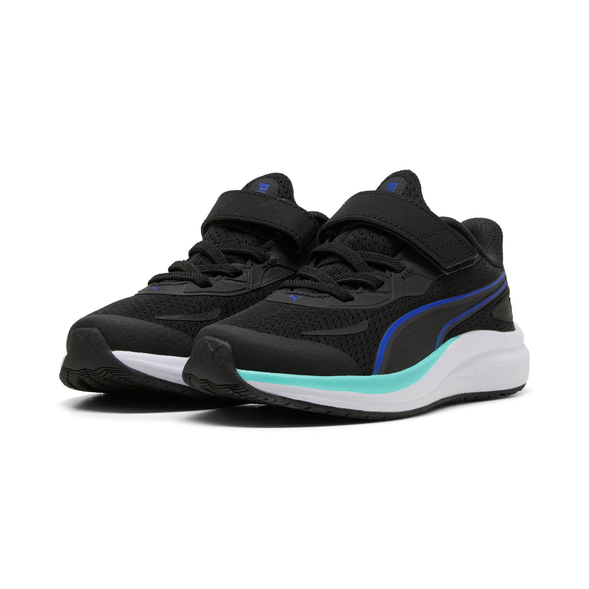 PUMA SKYROCKET 2 AC PS Laufschuh für Sport und Freizeit, atmungsaktives Obermaterial, Klettverschluss