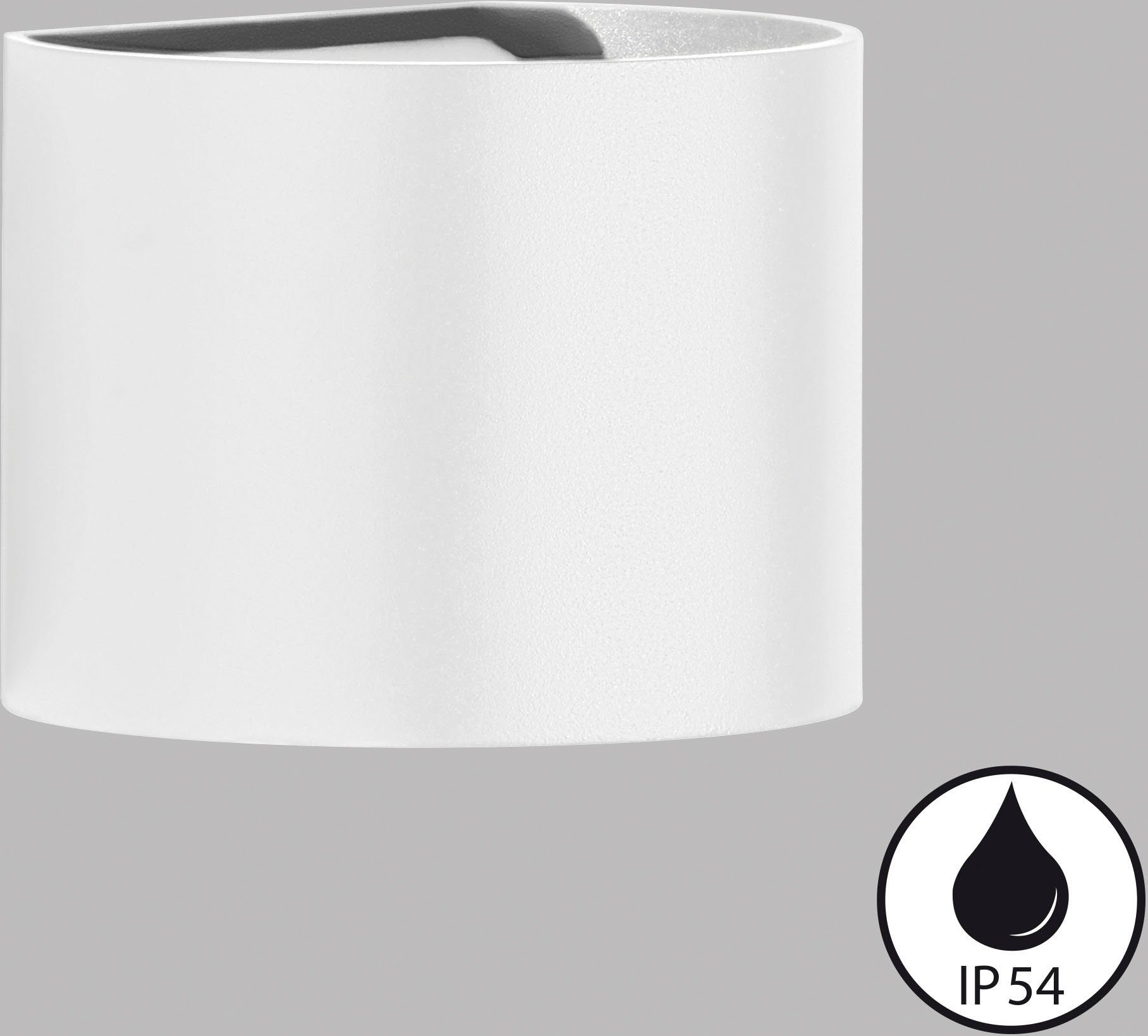 FISCHER & HONSEL Wandleuchte Matteo, LED wechselbar, langlebige LED