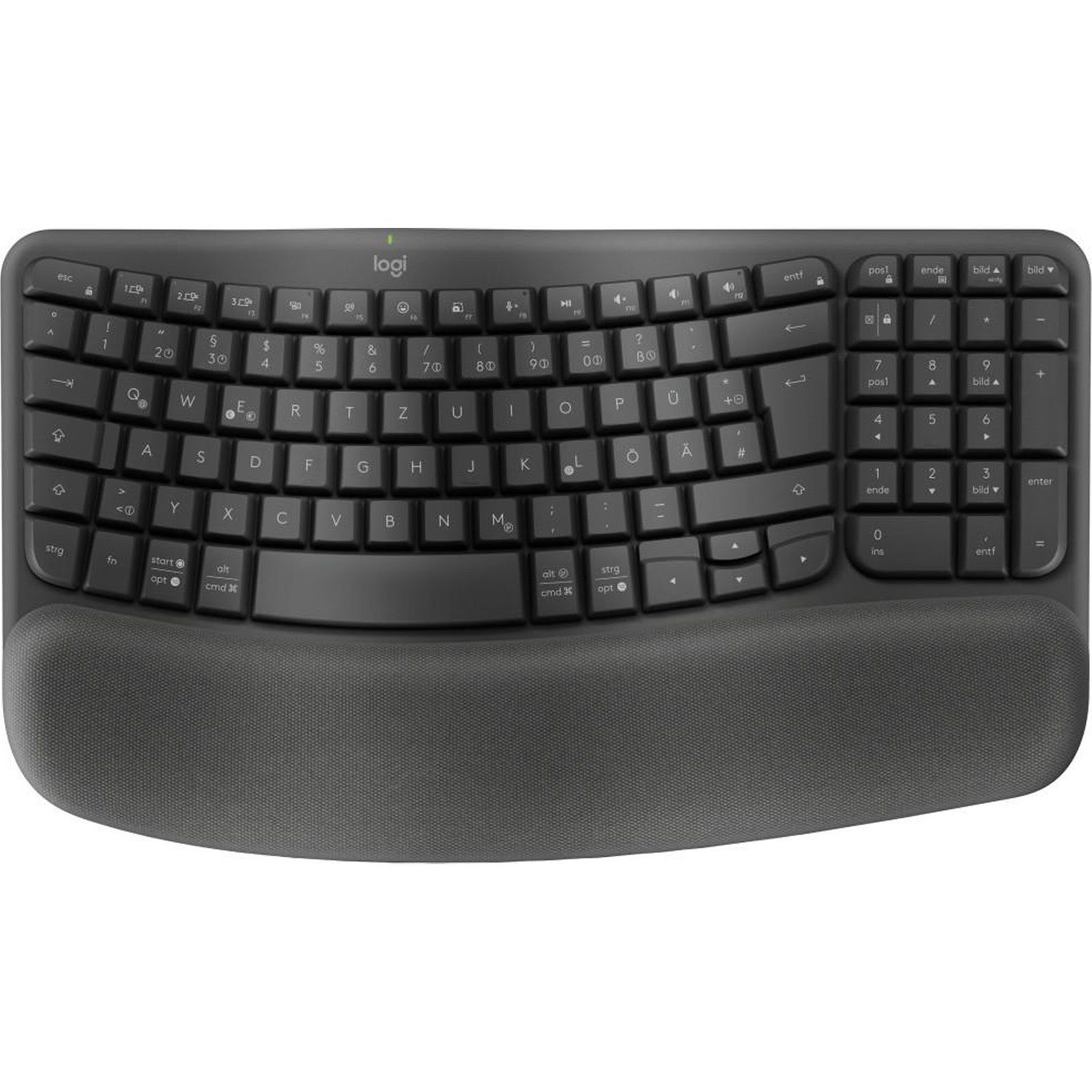 Logitech 920-012283 PC-Tastatur (Kabellos, Ergonomisch)