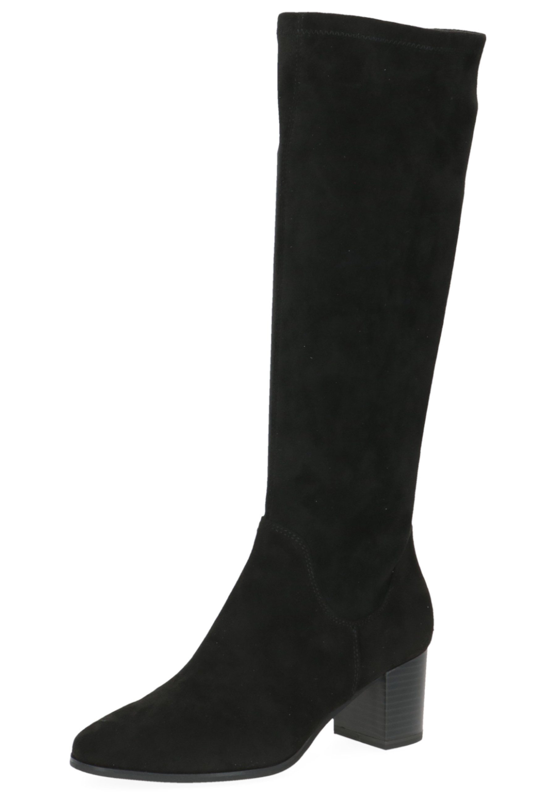 9-25503-45 044 Black Stretch Stiefel