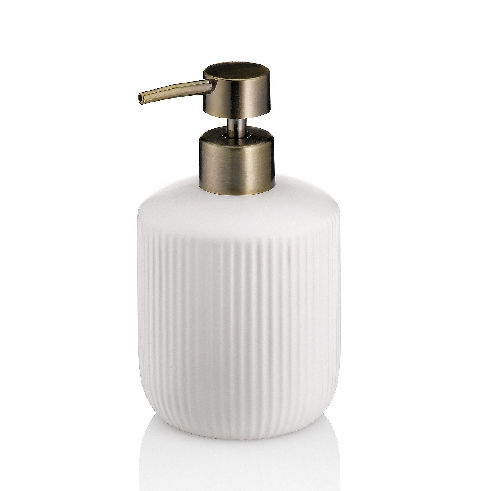 kela Дозаторы мыла Adele, moderne Riffelstruktur, 400 ml, leicht zu befüllen
