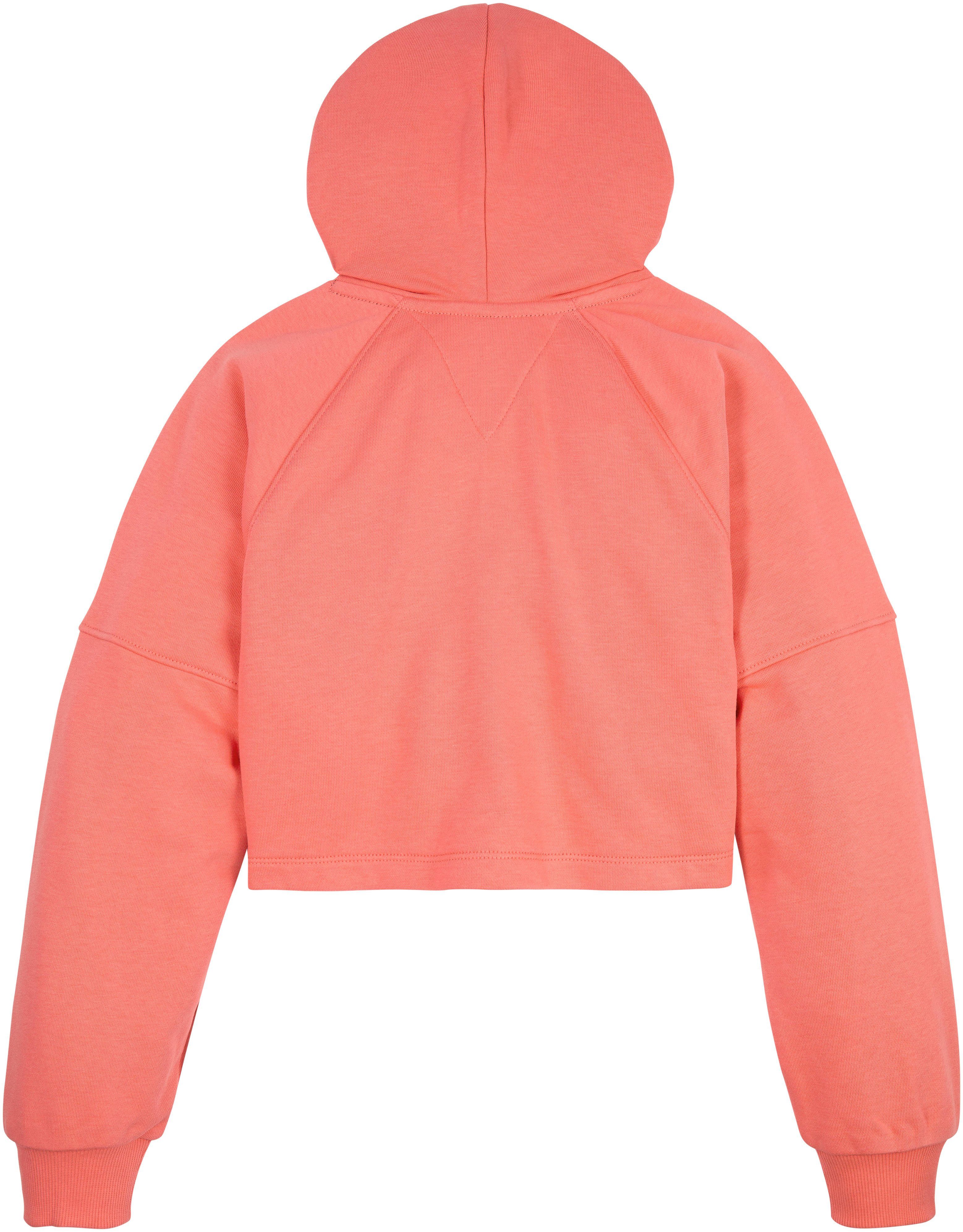 Tommy Hilfiger Kapuzensweatshirt MONOTYPE HOODIE Santa_Fe_Sunset Tommy Logo-Schriftzug Hilfiger mit