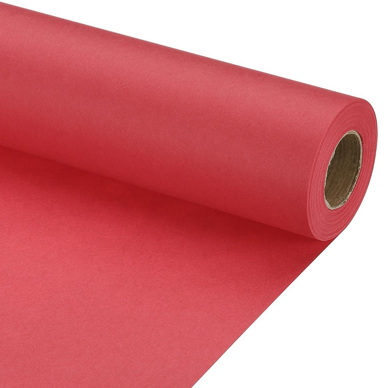 LuxusKollektion Geschenkpapier Geschenkpapier Rolle Rot 29.6cm x 12.7m