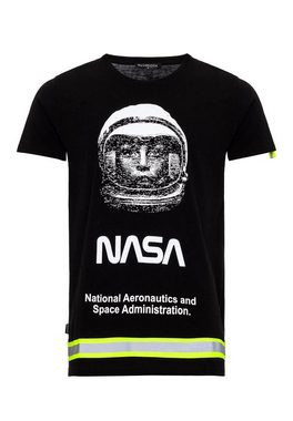 RedBridge T-Shirt Visalia mit modischem NASA-Print