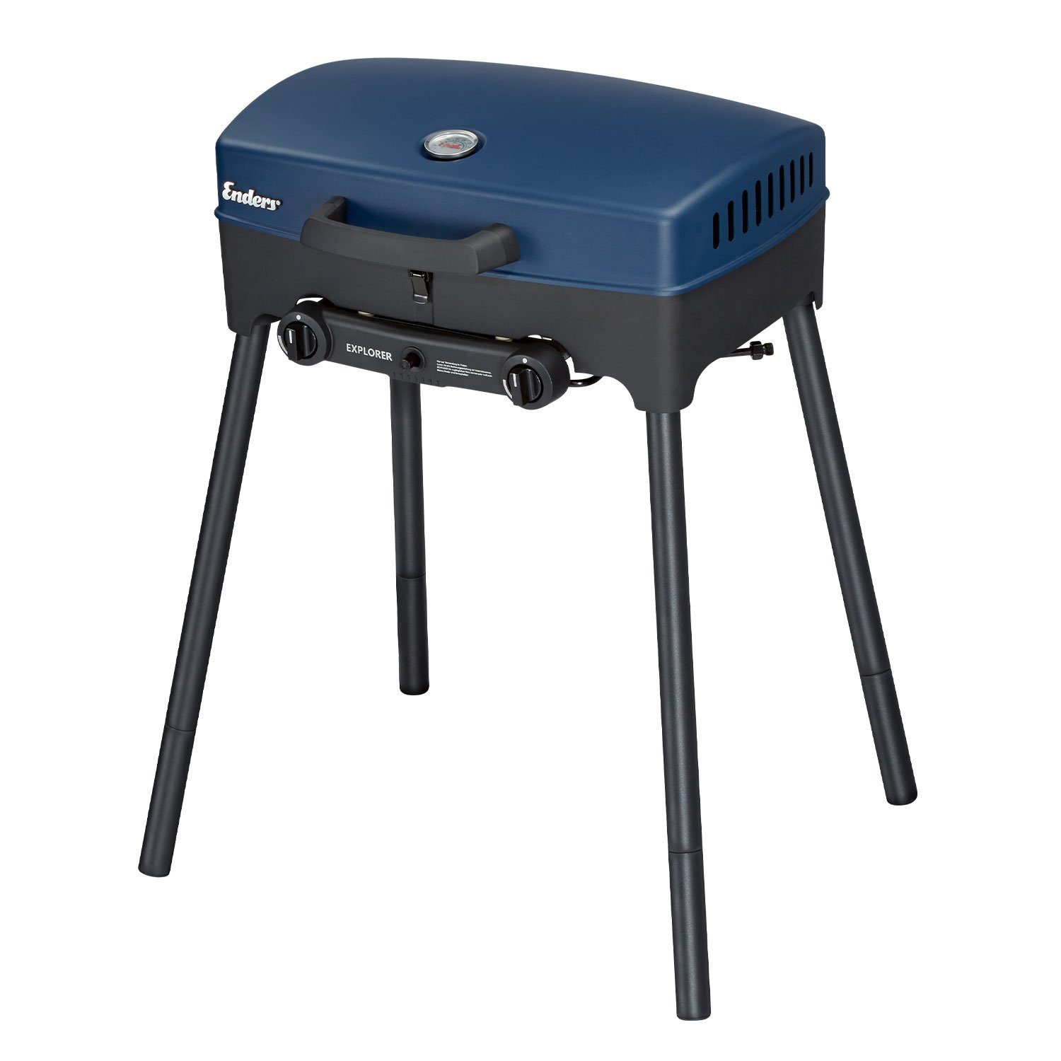 Enders® Gasgrill Explorer Next Gas Grill - Camping Gasgrill, Camping Grill - 2 Brenner