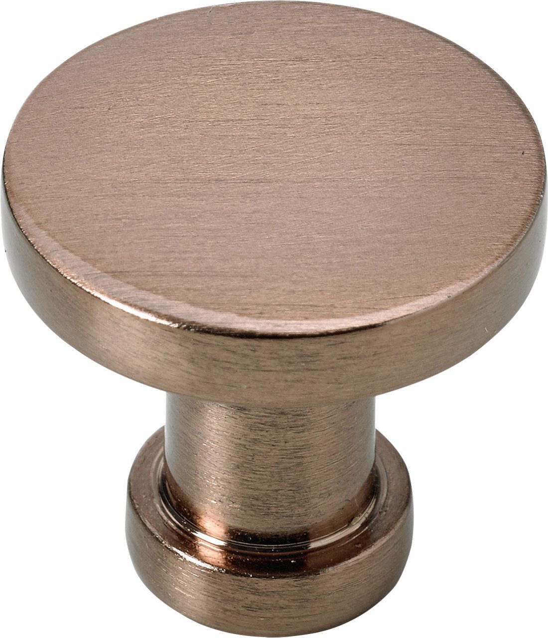 Hettich Möbelgriff Hettich Möbelknopf Aluminium rosa Ø 26,0 mm - 1