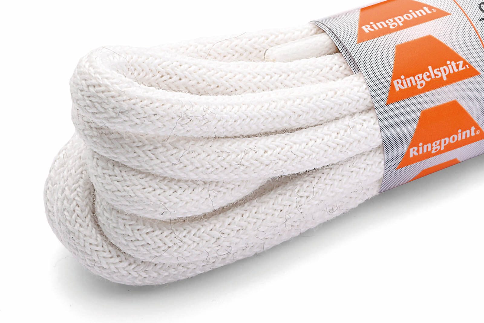 Ringelspitz Schnürsenkel - Rund & Dick: für Outdoor, Alltag & echte Statements, Ø 4,5 mm dick – für starken Look & festen Sitz