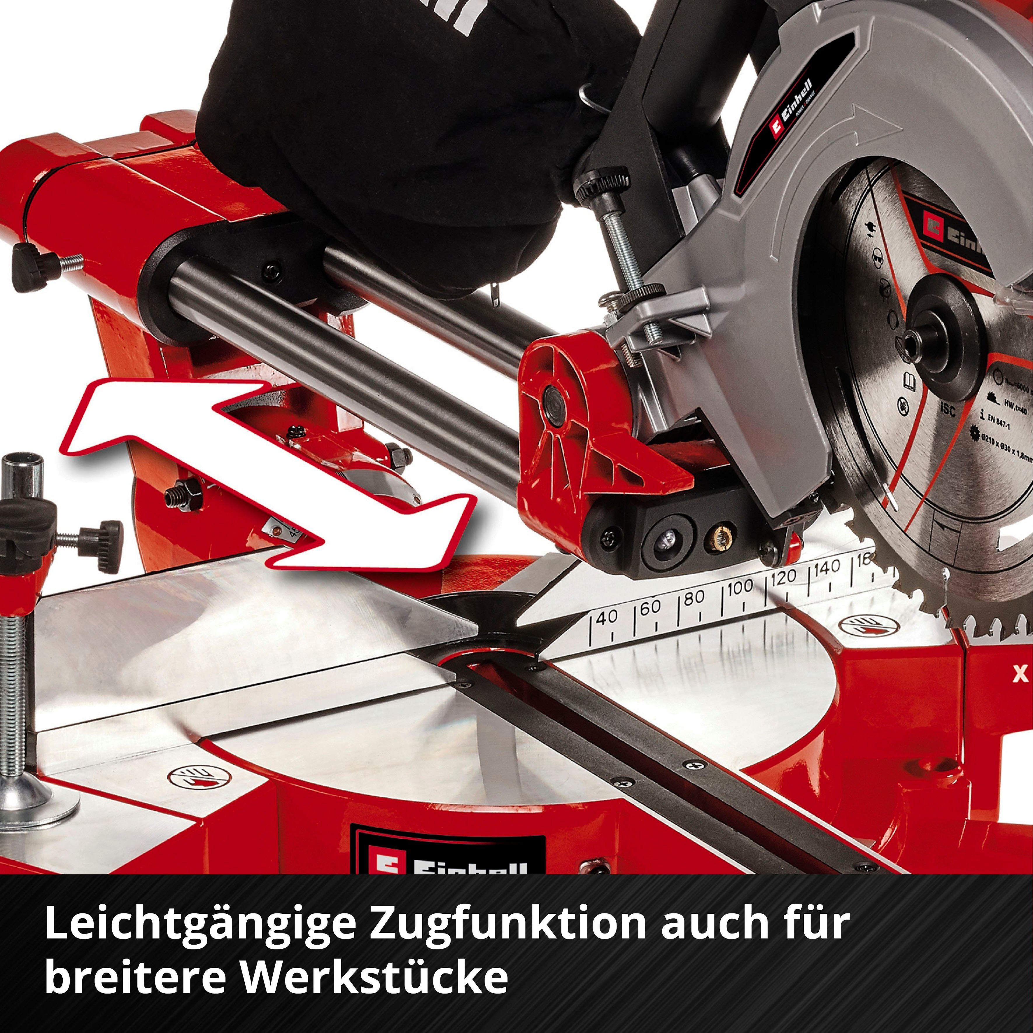 Einhell Akku-Kapp-Gehrungssäge TE-SM 36/210 Li - Solo, 1-St. – Bild 5 von 5