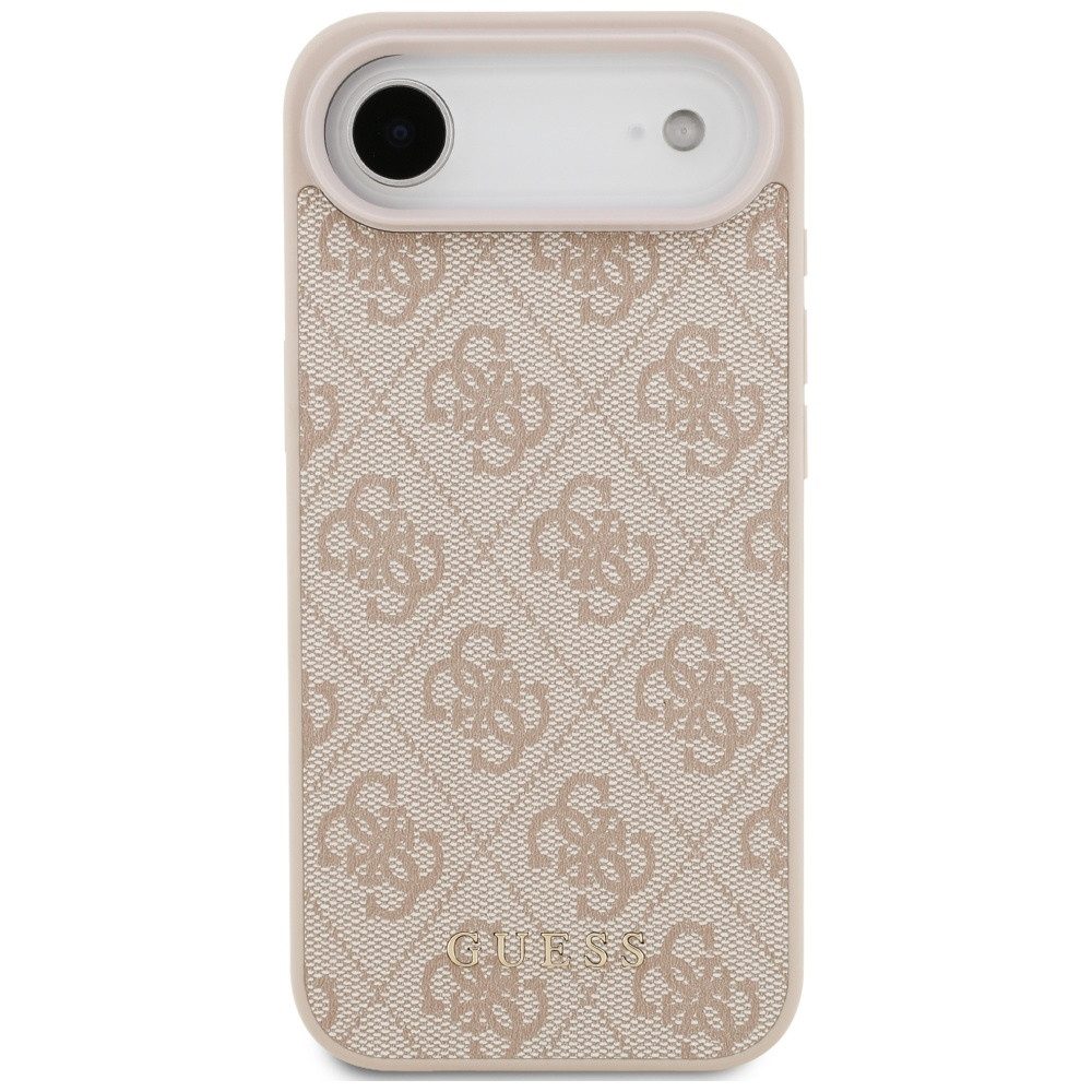 Guess Handyhülle Schutzhülle Case, Monogramm-Design, Kameraschutz, Textiloptik