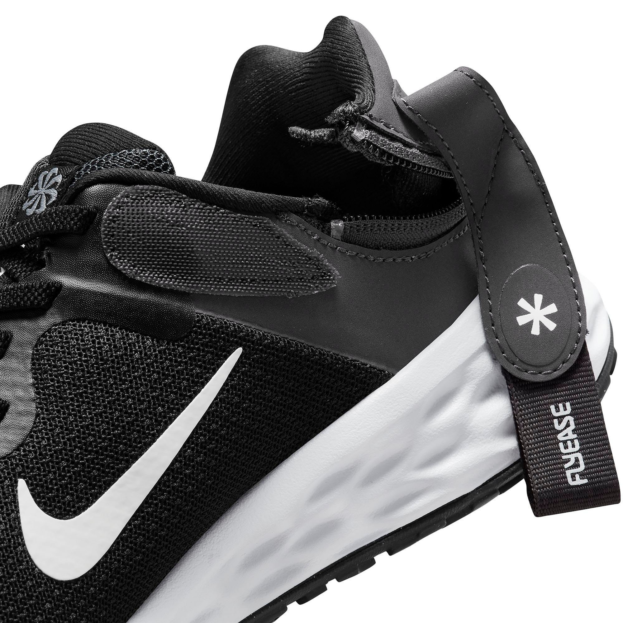 6 FLYEASE REVOLUTION Nike NEXT Laufschuh E BLACK-WHITE NATURE