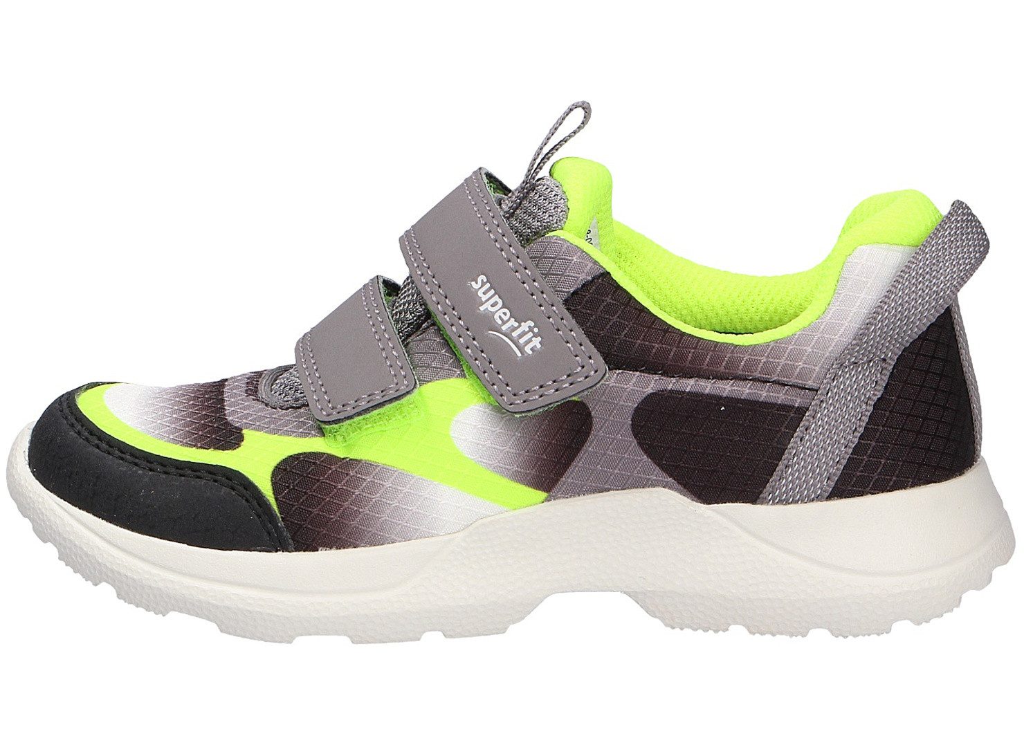 Superfit Superfit Jungen Halbschuh RUSH grau Größe Klettschuh