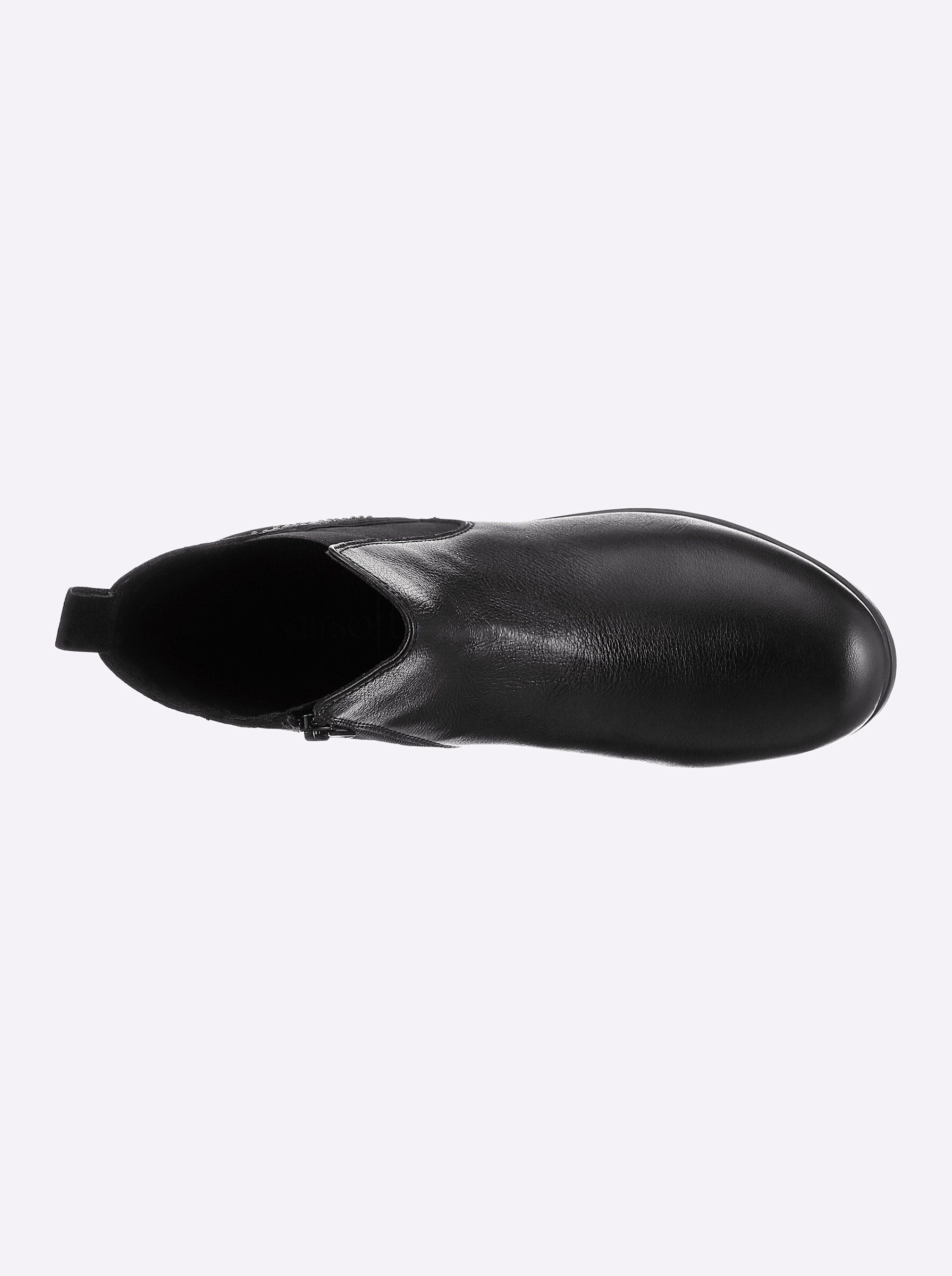 airsoft modern+ Stiefelette Stiefelette Flexible Laufsohle, Stretcheinsatz