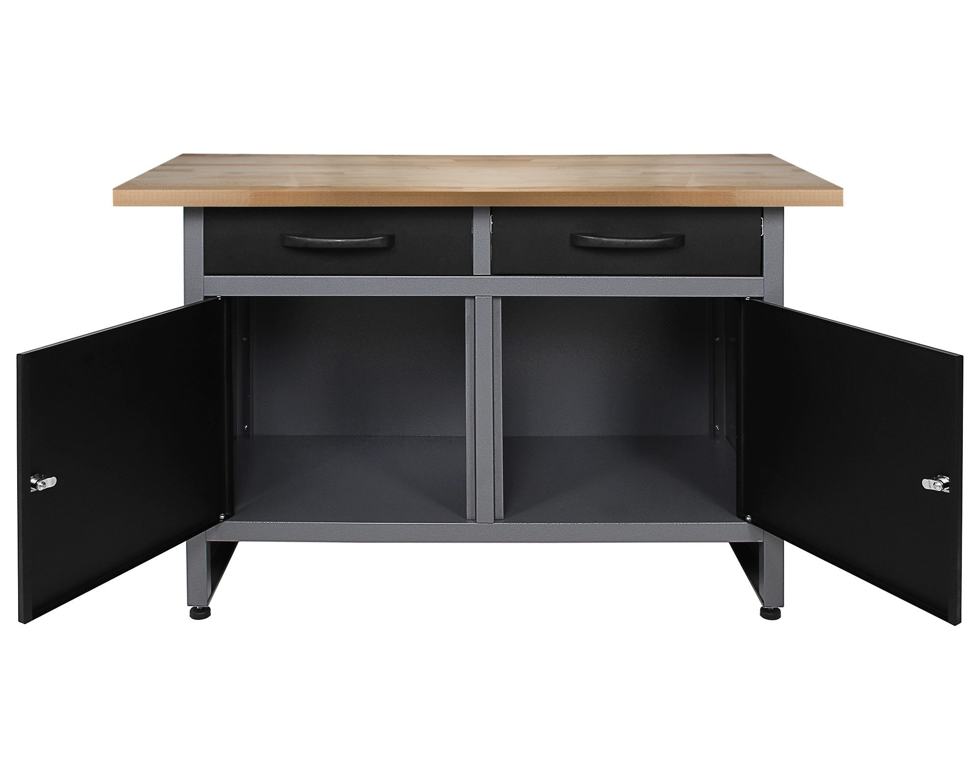 ONDIS24 Werkstatt-Set Werkstatt Set Werner/Klaus mit 2 Schränken und Lochwandset