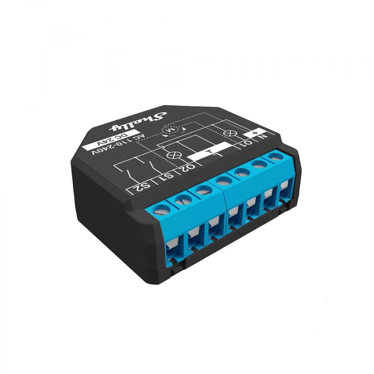 Shelly Relais "Plus 2PM" WLAN max. 16A Smart-Home-Steuerelement