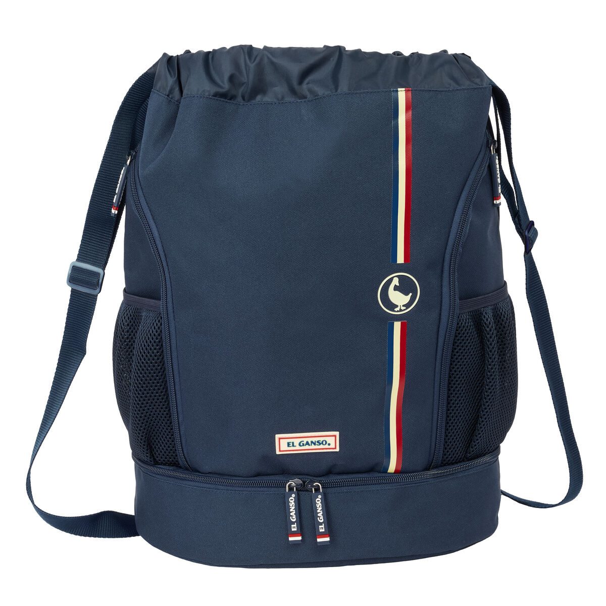 El Ganso Rucksack Rucksacktasche mit Bändern El Ganso Eclipse Marineblau 35x40x1 cm
