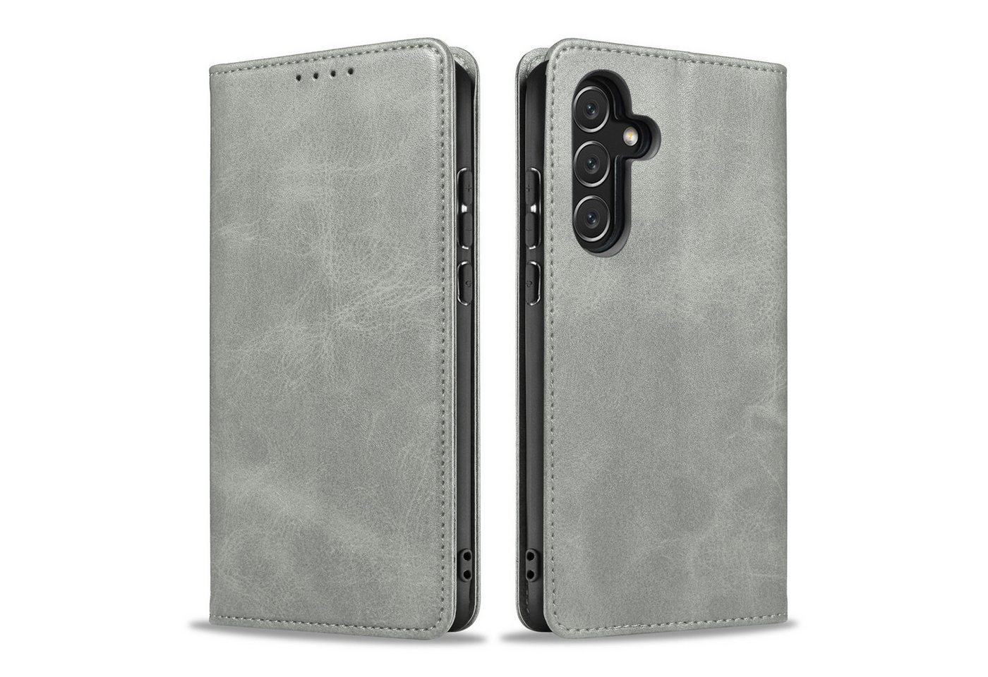 Tec-Expert Handyhülle Tasche Hülle für Samsung Galaxy A54 5G 6.4 Zoll, 6.4", Cover Klapphülle Case mit Kartenfach Fliphülle aufstellbar
