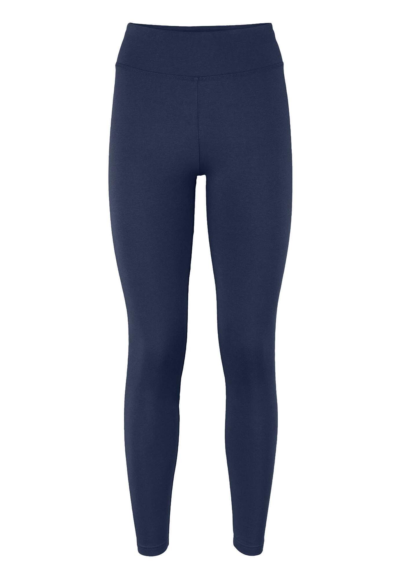 Hessnatur Leggings Medium Cut ACTIVE LIGHT aus Bio-Baumwolle (1-tlg)