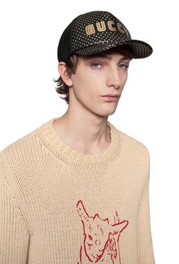 GUCCI Baseball Cap GUCCI X SEGA LEDER GUCCY Stars Baseball Hat Baseballkappe Baseballcap