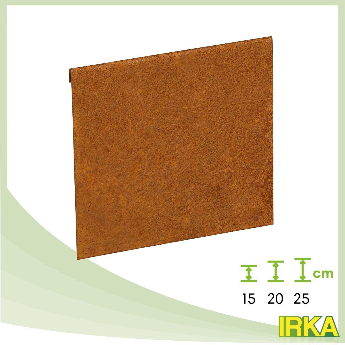 IRKA Rasenkante Verbinder für Rasenkantenband Corten