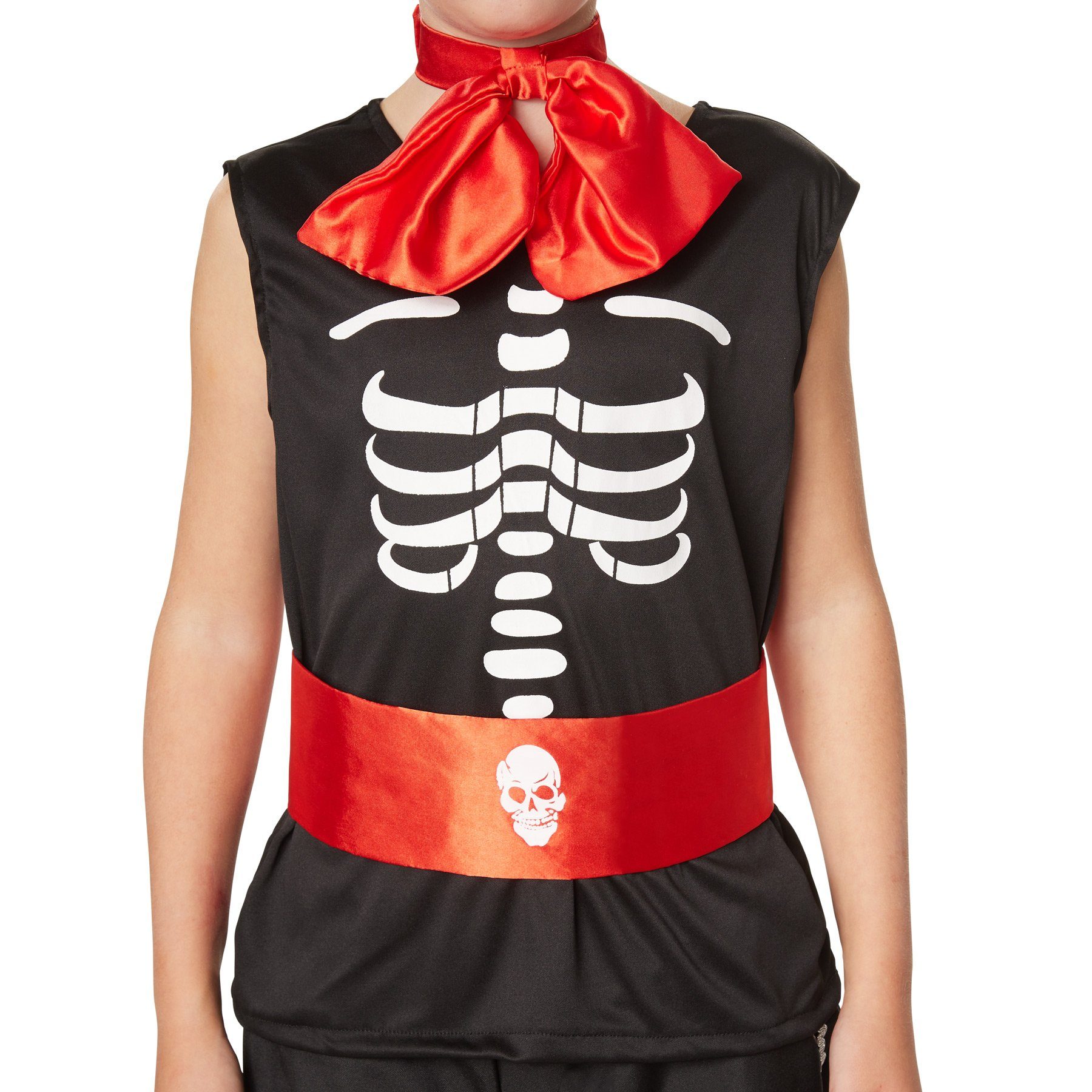 dressforfun Kostüm Jungenkostüm gruseliger Gentleman, Galantes Kostüm in Schwarz mit farblichen Akzenten