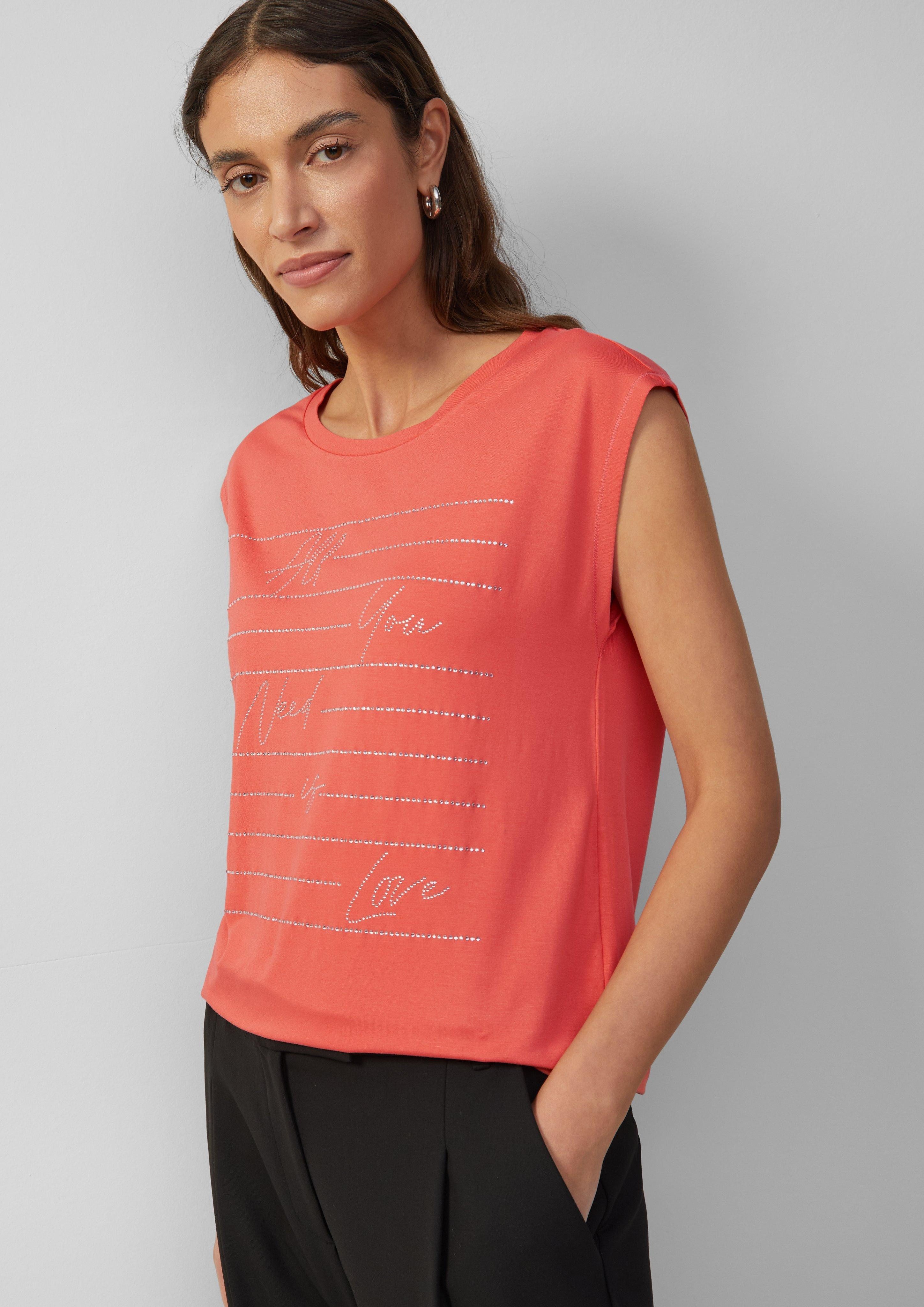 s.Oliver BLACK LABEL Shirttop T-Shirt im günstig online kaufen