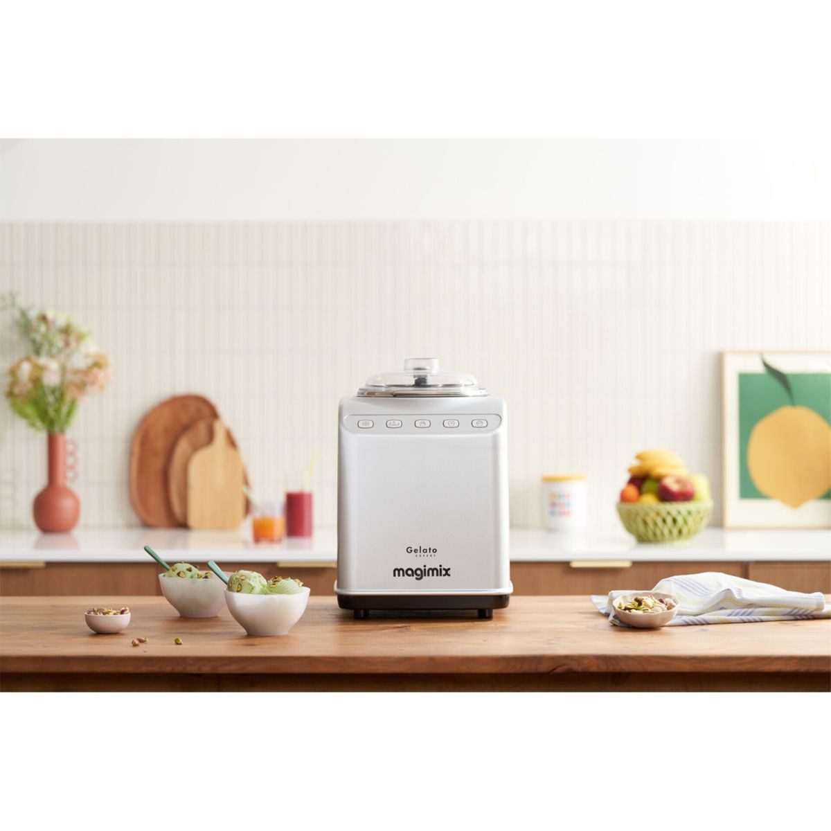 Magimix Eismaschine Gelato Expert Eismaschine, Speiseeismaschine