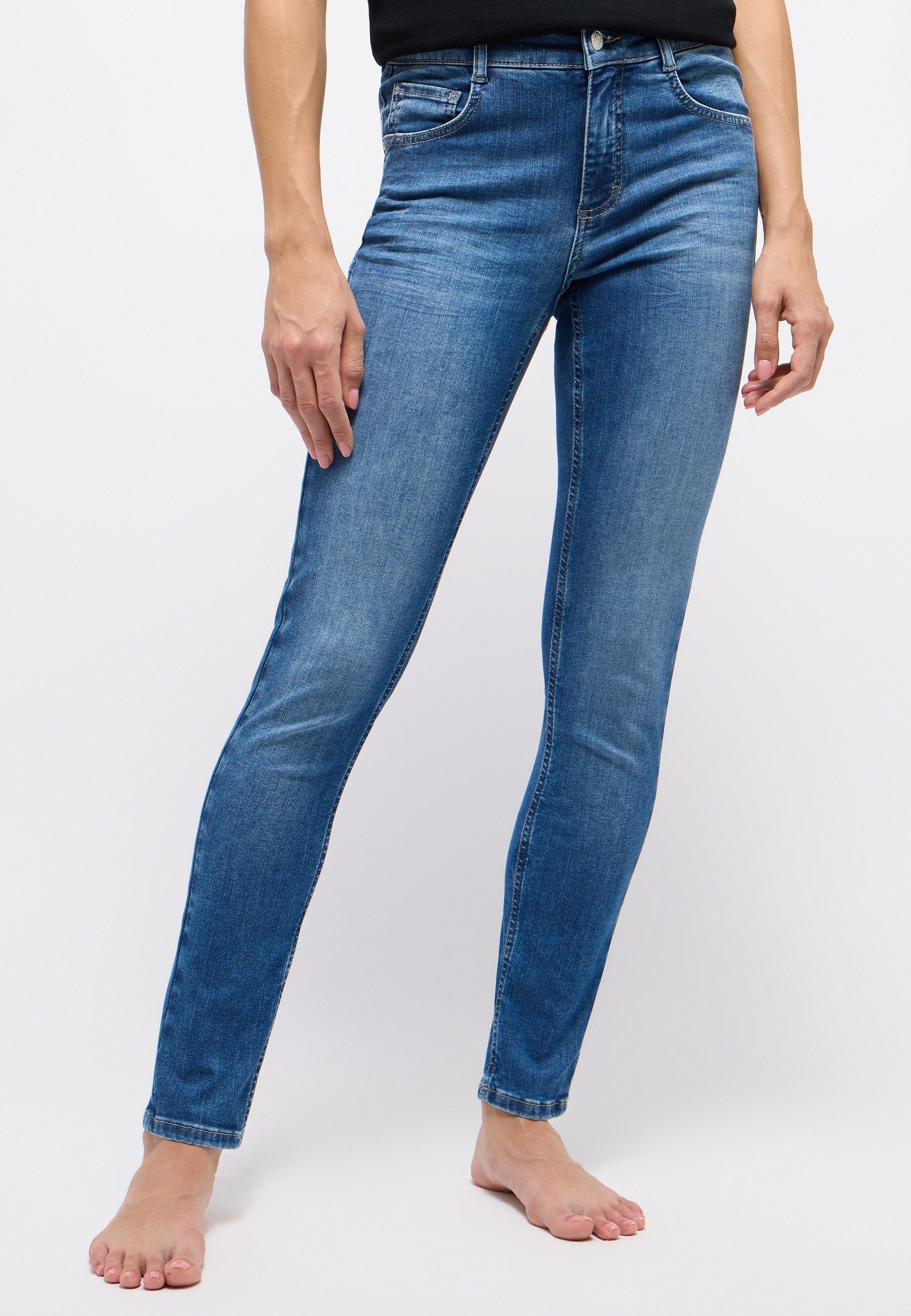 ANGELS Stretch-Jeans SKINNY PUSH UP