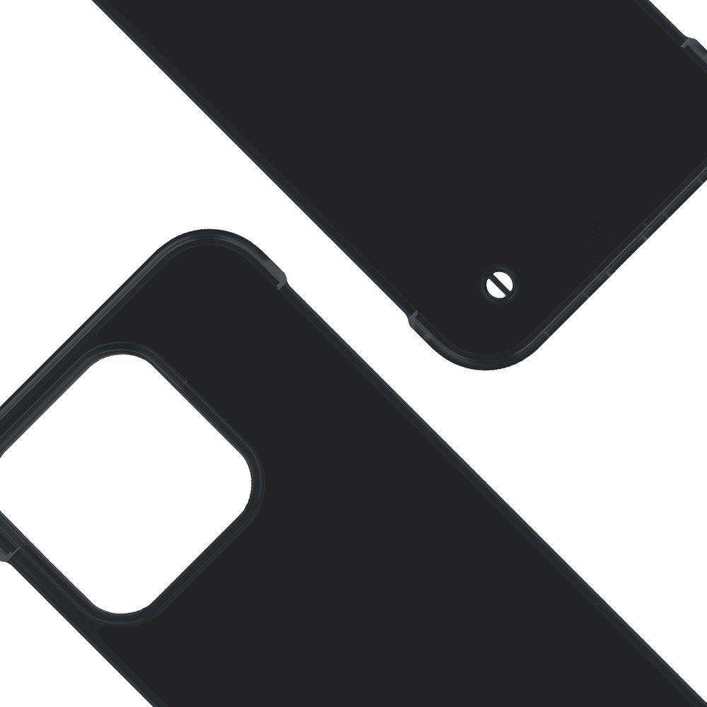 3MK Smartphone-Hülle Handyhülle Schutzcover Backcover, ultraleicht 20 g, matt, Military Grade