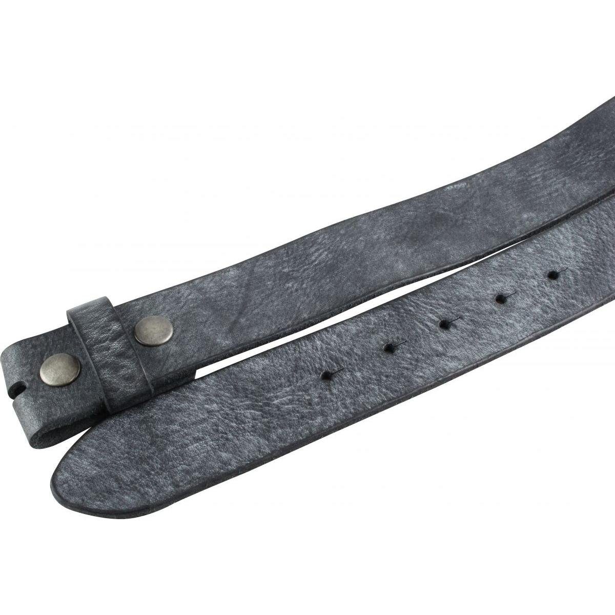 aus cm weichem BELTINGER Used-Look Wechselgürtel Mist - 4 Druckknopf-Gü Ledergürtel Vollrindleder