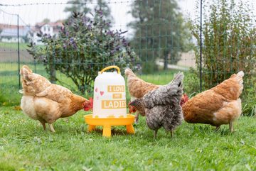 Kerbl Futterstation Kerbl Kunststofftränke (für Hühner, Fassungsvermögen 5 L, mit