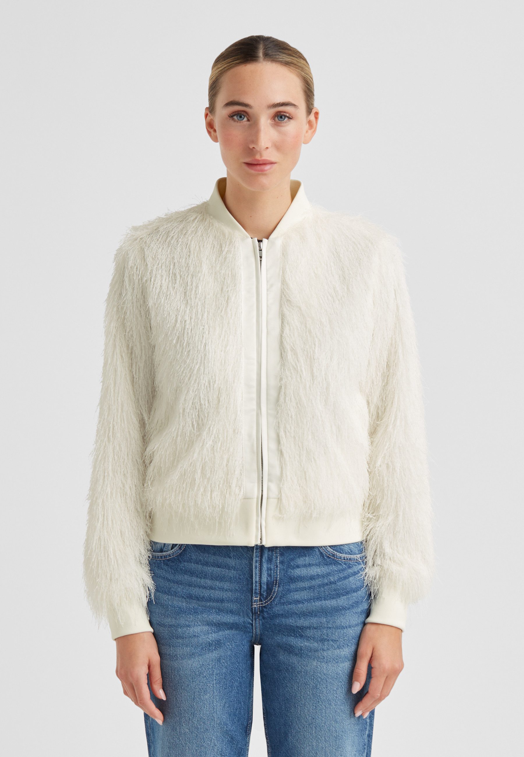 Milestone Blouson MSBlossom Damen Übergangsjacke Jacke klassisch normale Passform